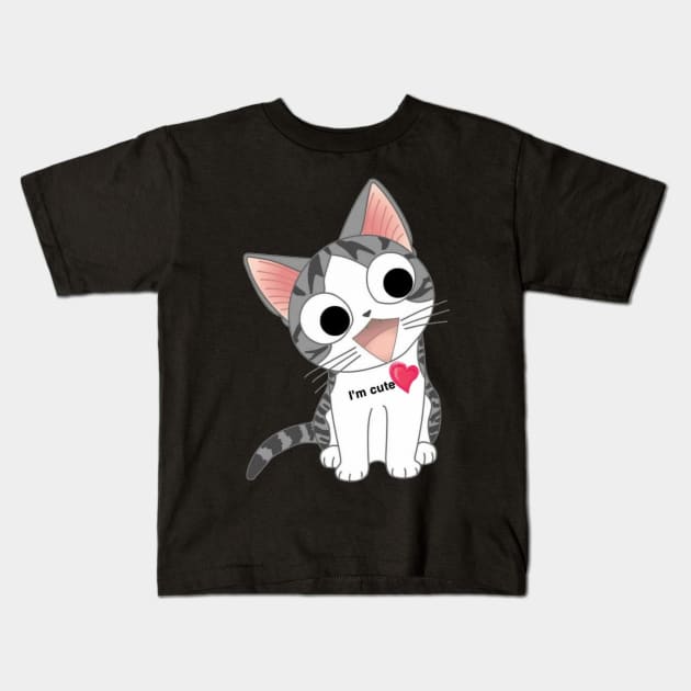 Cat Kids T-Shirt by Alpha-store